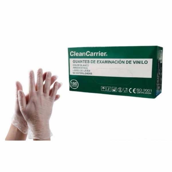 Guantes de Vinilo con Polvo 100u - Alssa Medical