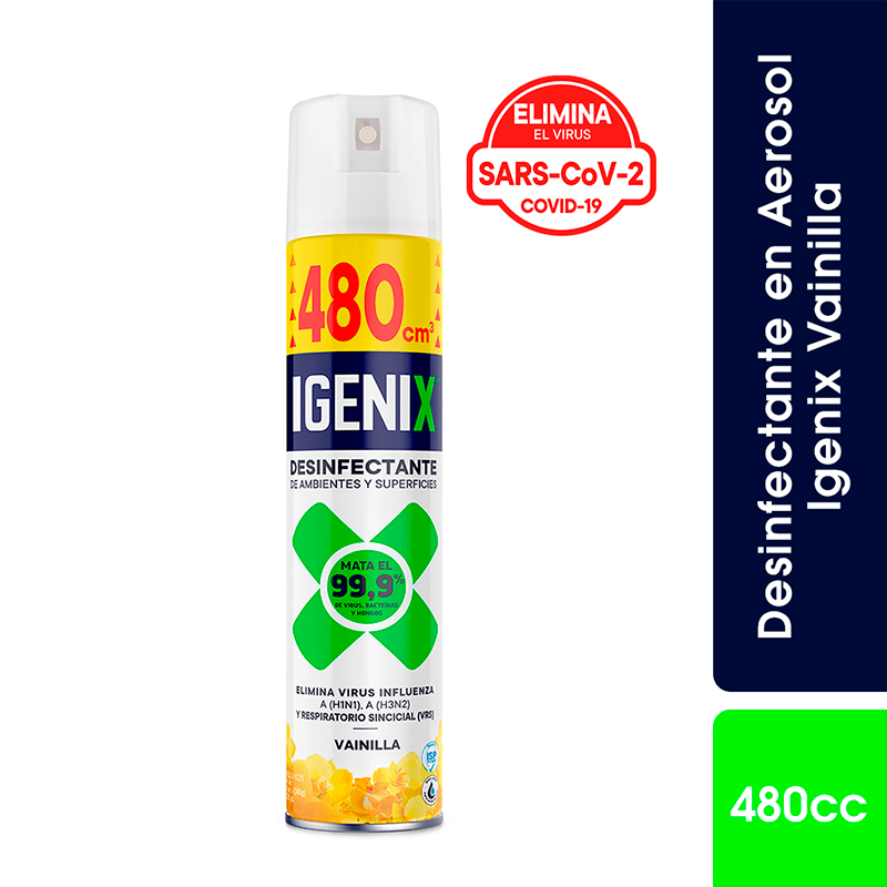 DESINFECTANTE IGENIX VAINILLA 480CM3