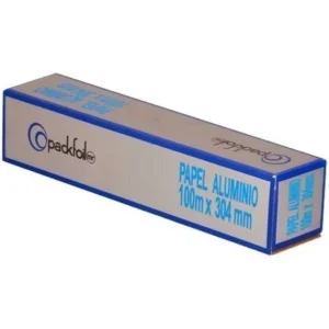 papel aluminio 100x304 mm
