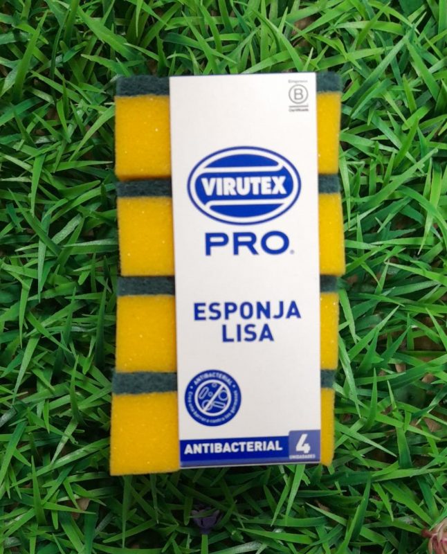 Esponja Lisa x 4 Virutex Pro