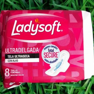 toalla higiénica ladysoft normal ultradelgada 8 unidades