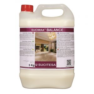 Cera acrílica 24%  Auto brillo Antideslizante SUCIWAX BALANCE  5L Sucitesa