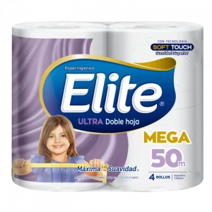 Papel Higiénico Elite DH 4 rollos x 50m