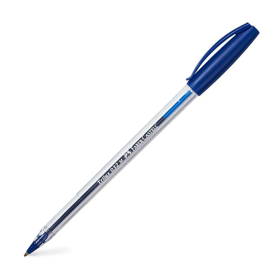 LAPIZ PASTA AZUL TRILUX 032 M FABER CASTELL
