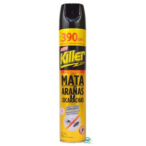 Insecticida Killer Aerosol Arañas y Cucarachas 390 cc
