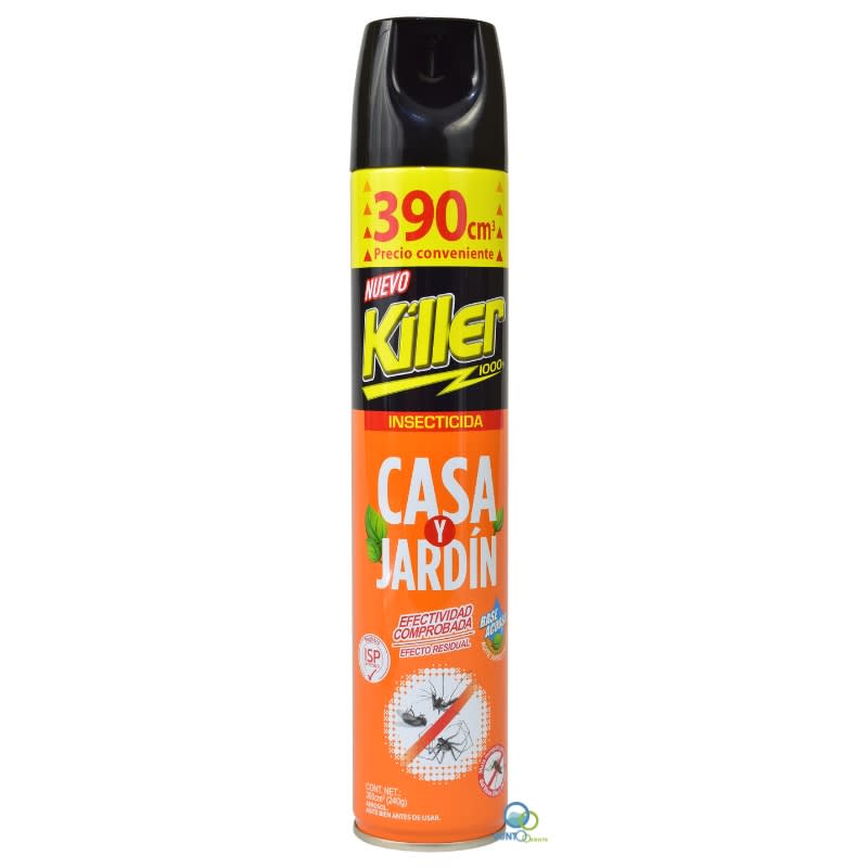 Insecticida Killer Casa y Jardín 390 cc