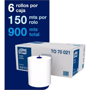TOALLA PREMIUM TORK  DH 6X150 MTS DH 6 X 150 MT