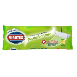 Trapero Desinfectante Limón 10 Unid Virutex