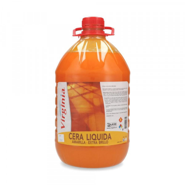 Cera Amarilla Piso de Madera 5 Lt Virginia Pro