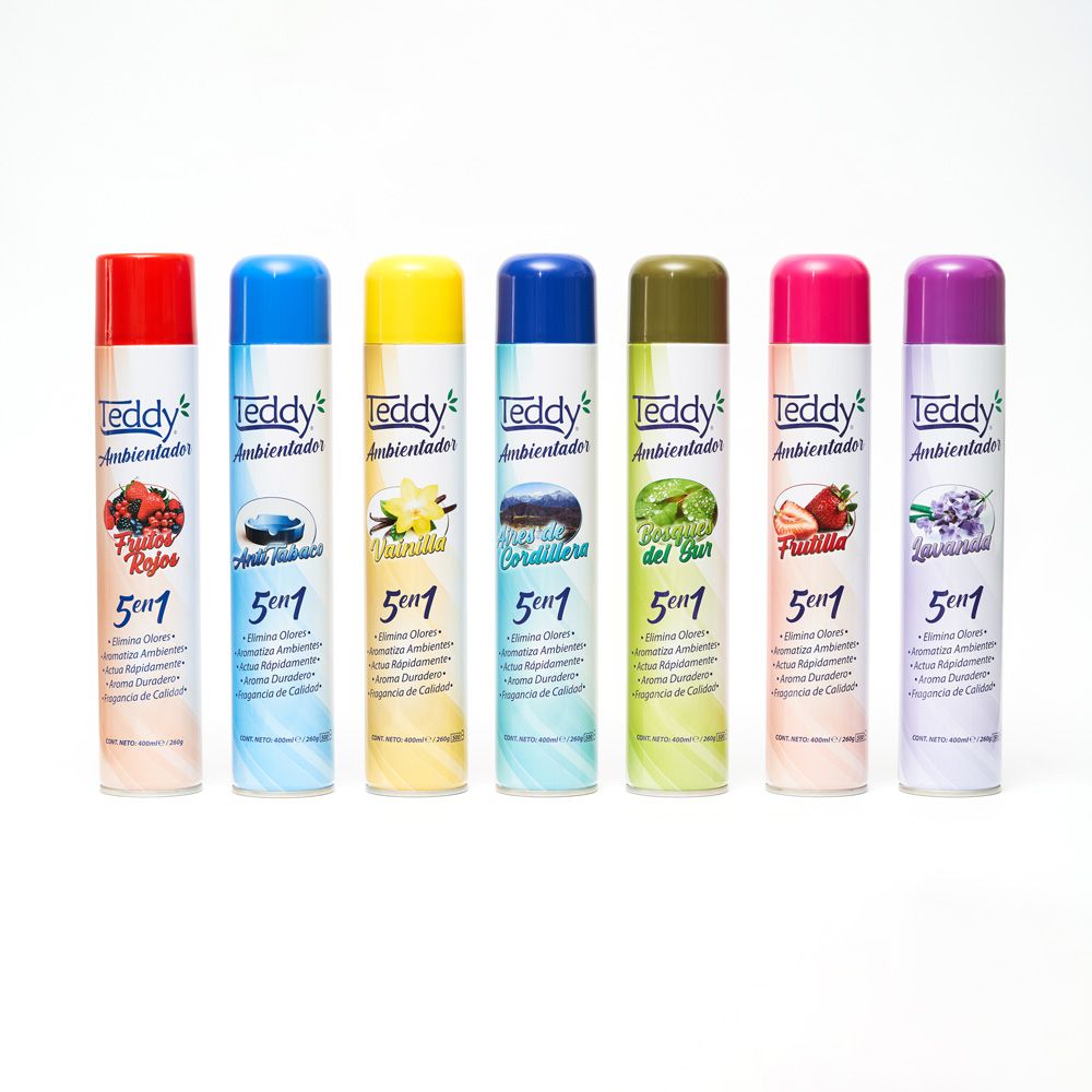 Desodorante ambiental Teddy 400 ml aromas