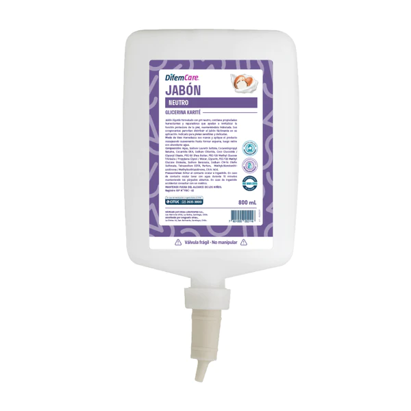 jabón Neutro Glicerina Karité 800 ml