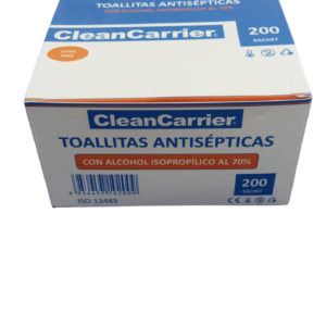 Alcohol Pad sachet 200 U. 3.5x3.5  Clean Carrier