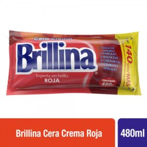 Cera Crema Brillina Roja sachet 480cc