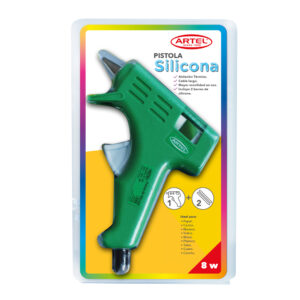 Blíster Pistola Silicona Artel 7-8mm