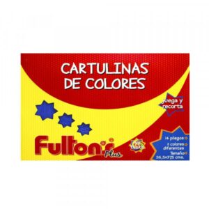Carpeta Cartulina Color Fulton