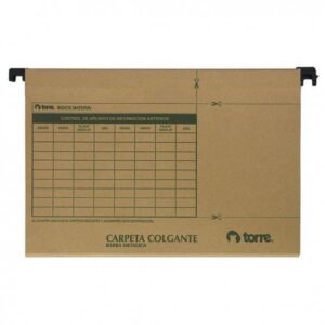 Carpeta Colgante Torre Kraft Brazo Plástico FSC