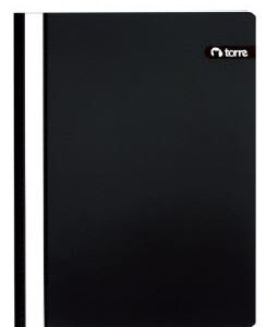 Carpeta PVC Plast.File Carta Negra Torre