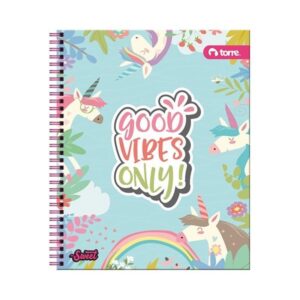 Cuaderno Universitario Clásico Mujer 7mm 100hjs Torre