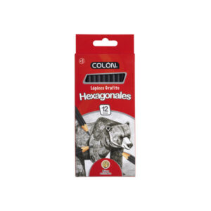 Lápices Grafito Hexagonal colon