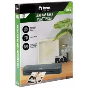 Lamina Plastificar Carta175 Mic Torre Unidad