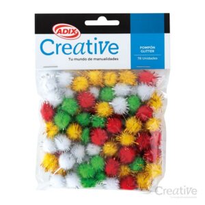 Pompon Glitter 78u