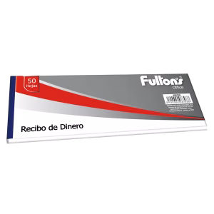 RECIBO DINERO FULTON 50 HJS.408798