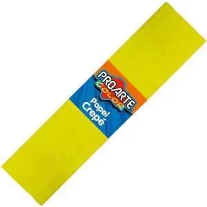 Papel Crepe Proarte 50 X 200 cm Amarillo