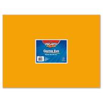 Goma Eva Pliego Proarte 45x60cm Naranja