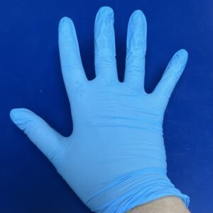Guante Nitrilo Color azul Talla L 100 un