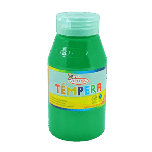Tempera Verde Claro Frasco 250 ml