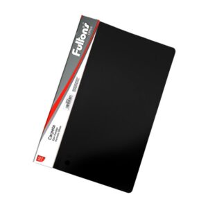 CARPETA C/ 60 FUNDAS OFICIO NEGRA