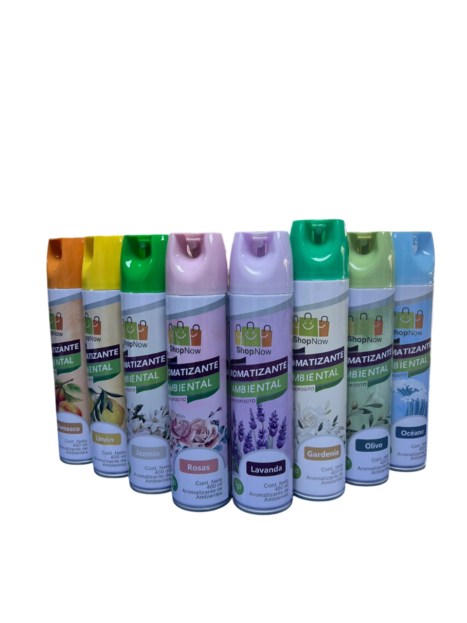 Desodorante Ambiental Shop Now Aromas 400 ml